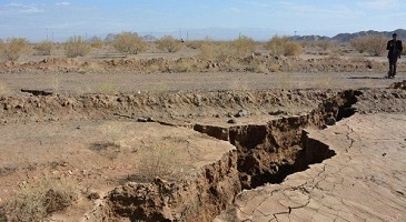 فرونشست در سمنان، دامغان و ایوانکی شدیدتر است